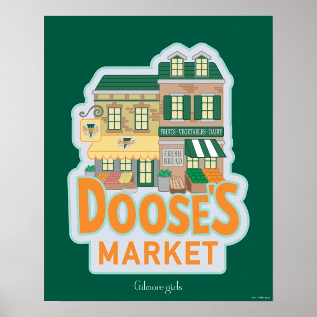 Gilmore Girls | Doose's Market Poster (Front)