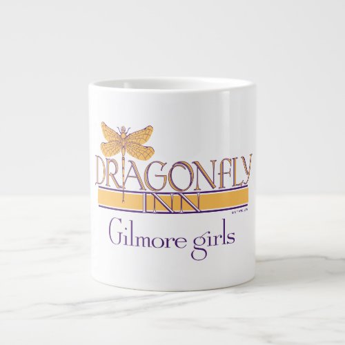 Gilmore Girls  Dragonfly Inn Logo Giant Coffee Mug