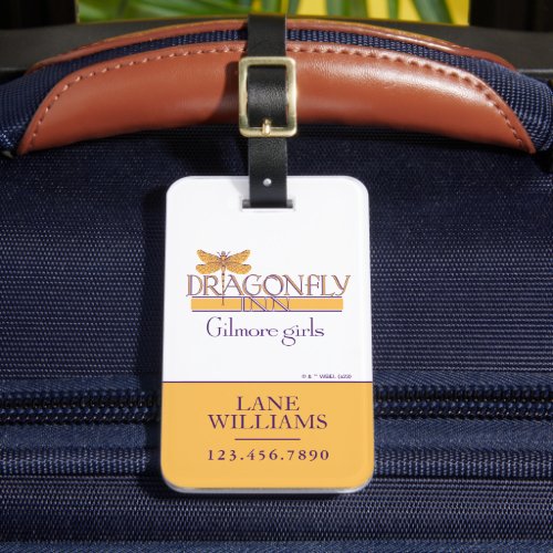 Gilmore Girls  Dragonfly Inn Logo Luggage Tag