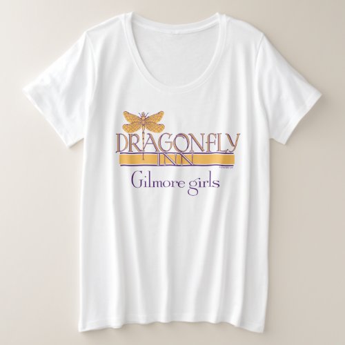 Gilmore Girls  Dragonfly Inn Logo Plus Size T_Shirt
