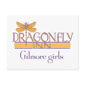 Gilmore Girls | Dragonfly Inn Logo Postcard