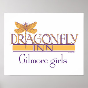 Gilmore Girls   Dragonfly Inn Logo Poster