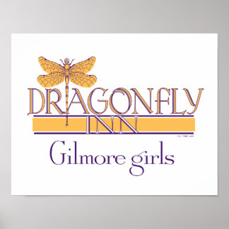 Gilmore Girls | Dragonfly Inn Logo Poster