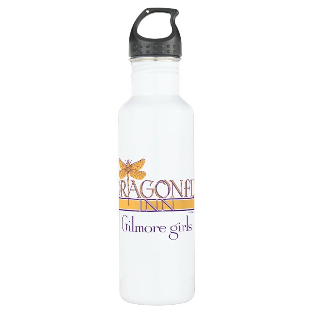 Gilmore Girls | Dragonfly Inn Logo Stainless Steel Water Bottle (Front)