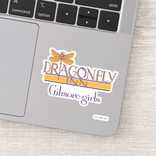 Gilmore Girls  Dragonfly Inn Logo Sticker
