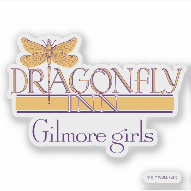 I Love Gilmore Girls Dragonfly Silver Lariat Style Y Necklace – Handmade Charm Pendant, 18 Inch