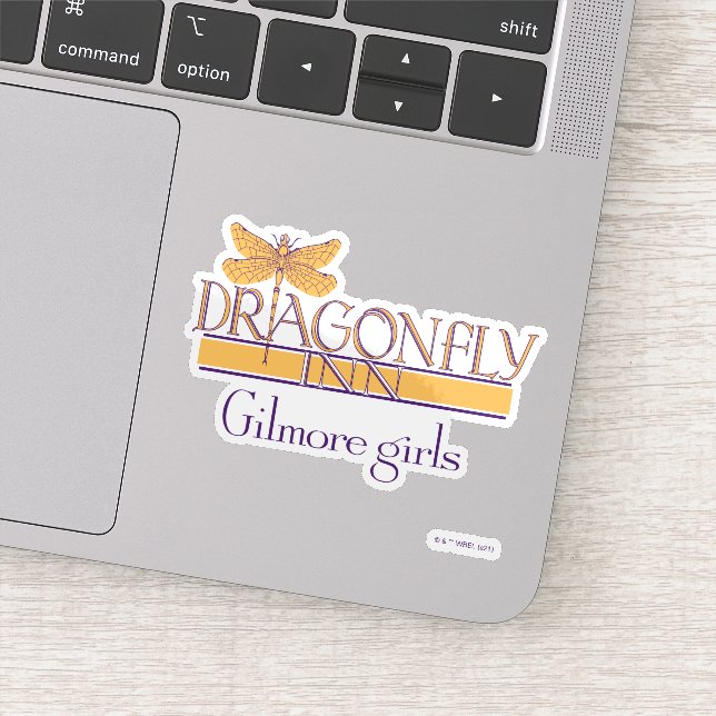 Gilmore Girls | Dragonfly Inn Logo Sticker (Detail)