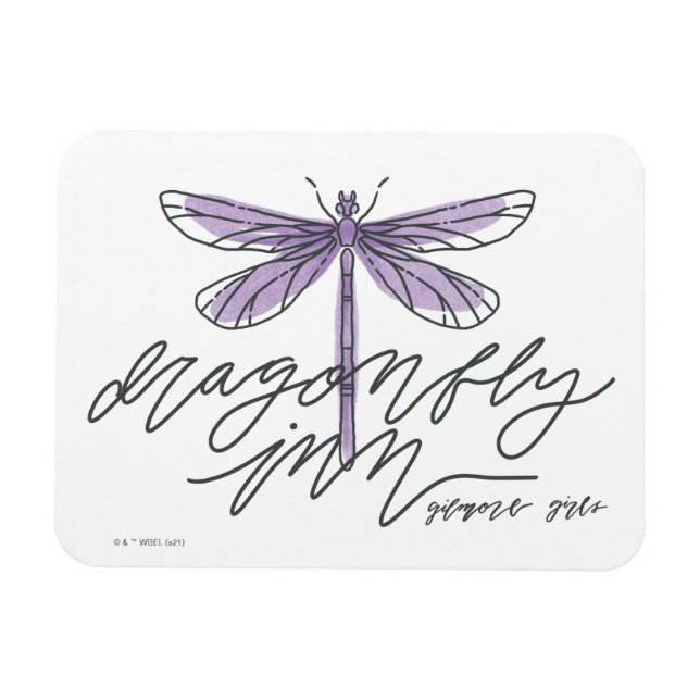 Gilmore Girls | Dragonfly Inn Script Magnet (Horizontal)