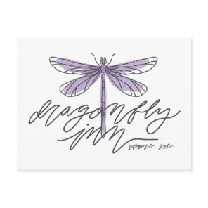 Gilmore Girls | Dragonfly Inn Script Postcard