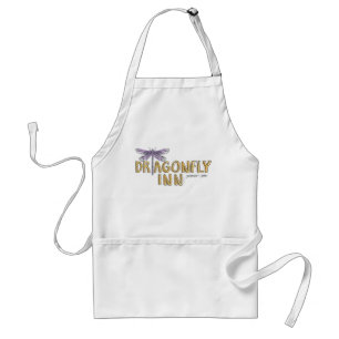 Gilmore Girls Dragonfly Inn Watercolor Logo Adult Apron