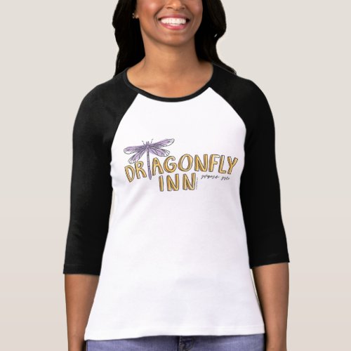 Gilmore Girls  Dragonfly Inn Watercolor Logo T_Shirt