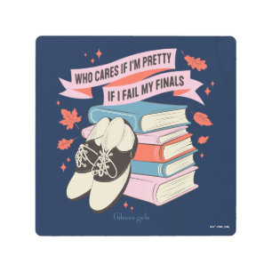Gilmore Girls Finals Quote Design Metal Print