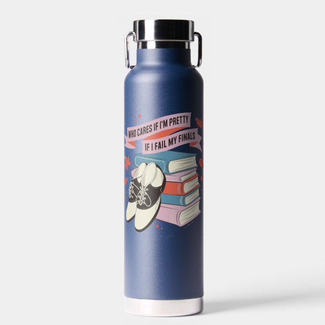 Gilmore Girls Finals Quote Design Water Bottle (Front)