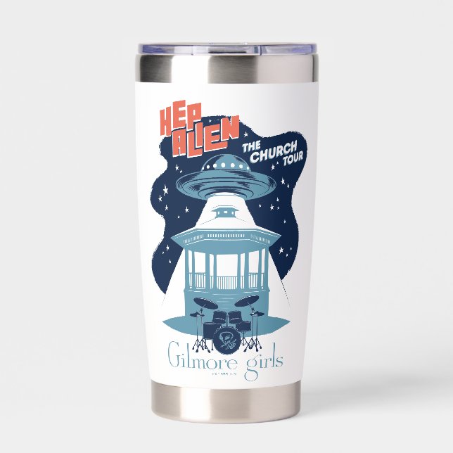 Gilmore Girls Hep Alien Church Tour Insulated Tumbler (Front)
