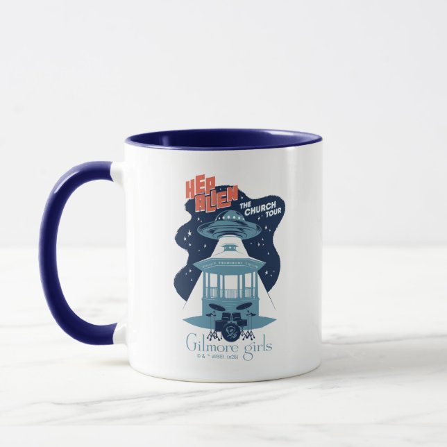 Gilmore Girls Hep Alien Church Tour Mug (Left)