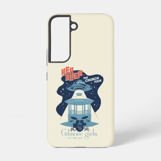 Gilmore Girls Hep Alien Church Tour Samsung Galaxy Case (Back)