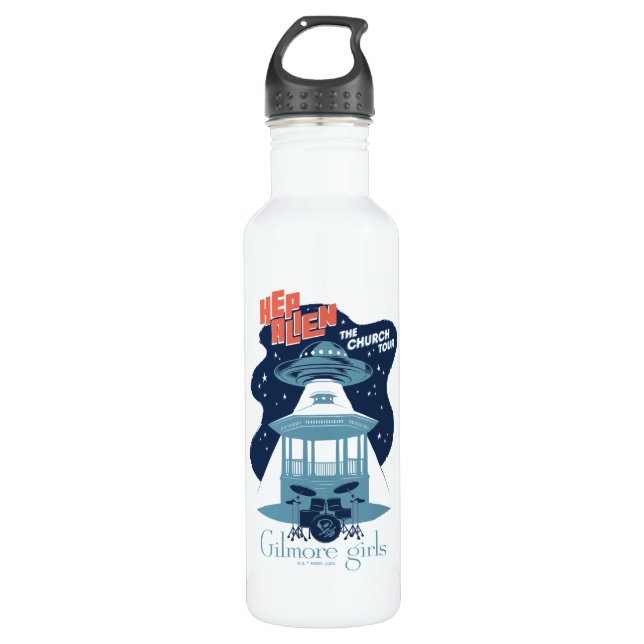 Gilmore Girls Hep Alien Church Tour Stainless Steel Water Bottle (Front)
