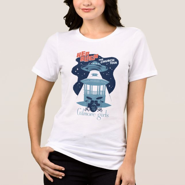 Gilmore Girls Hep Alien Church Tour Tri-Blend Shirt (Front)