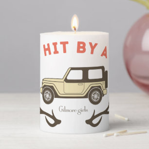 Gilmore Girls I Got Hit by a Deer Pillar Candle