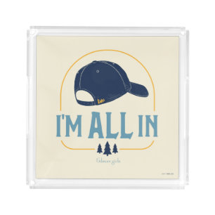 Gilmore Girls I’m All In Luke’s Hat Acrylic Tray