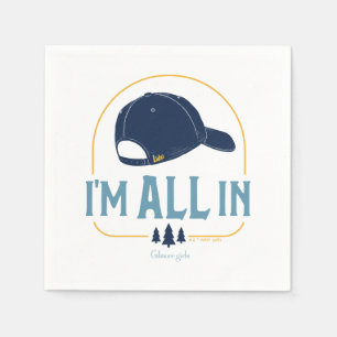 Gilmore Girls I’m All In Luke’s Hat Napkins