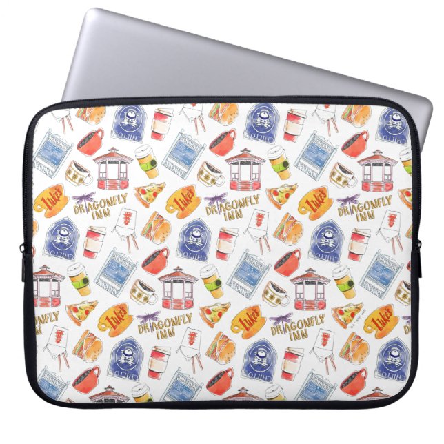 Gilmore Girls Icon Pattern Laptop Sleeve (Front)