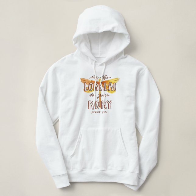 Gilmore Girls | I'm the Lorelai To Your Rory Hoodie (Design Front)