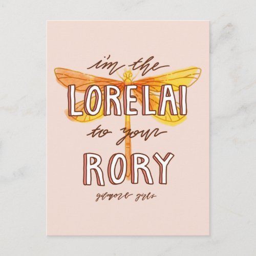 Gilmore Girls  Im the Lorelai To Your Rory Postcard