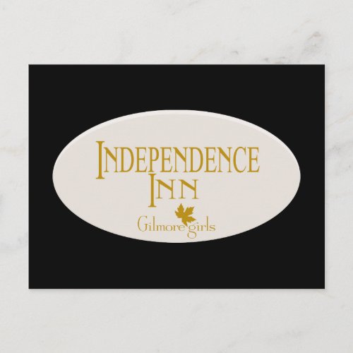 Gilmore Girls  Independence Inn Postcard