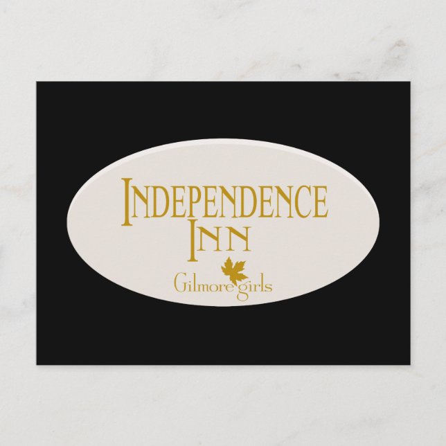 Gilmore Girls | Independence Inn Postcard (Front)
