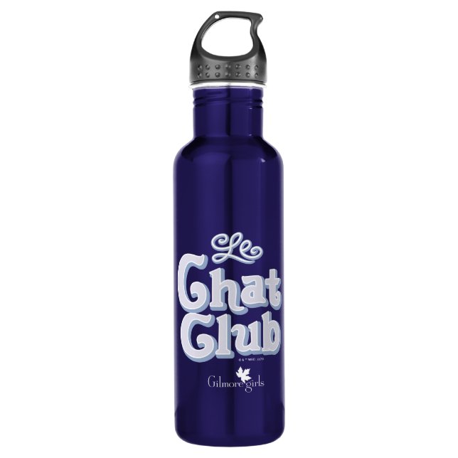 Gilmore Girls | Le Chat Club Stainless Steel Water Bottle (Front)