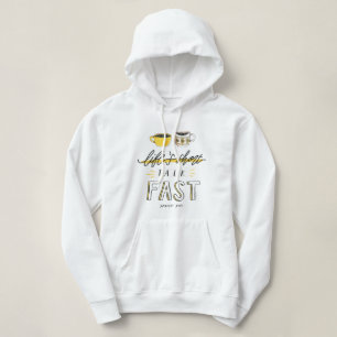 Gilmore Girls   Life's Short Talk Fast - Coffee Hoodie