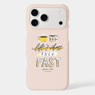 Gilmore Girls Life's Short Talk Fast - Coffee iPhone 17 Pro Max Case