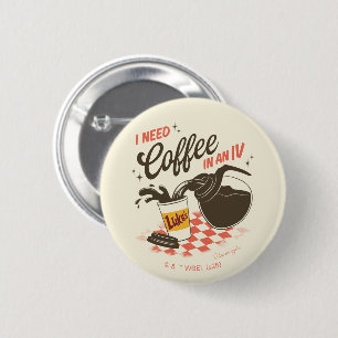 Gilmore Girls Luke’s Coffee IV Quote Button