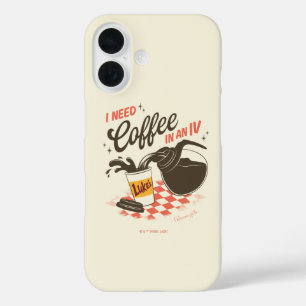 Gilmore Girls Luke’s Coffee IV Quote iPhone 16 Case