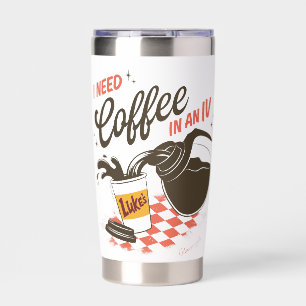 Gilmore Girls Luke’s Coffee IV Quote Insulated Tumbler