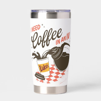 Gilmore Girls Luke’s Coffee IV Quote Insulated Tumbler