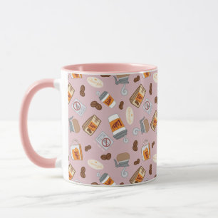Gilmore Girls Luke's Diner Coffee Pattern Mug