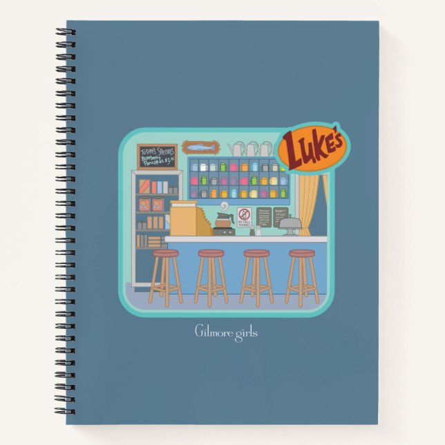 Gilmore Girls | Luke's Diner Graphic Notebook (Front)