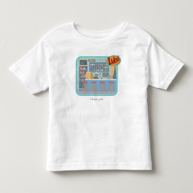 Gilmore Girls | Luke's Diner Graphic Toddler T-shirt (Front)