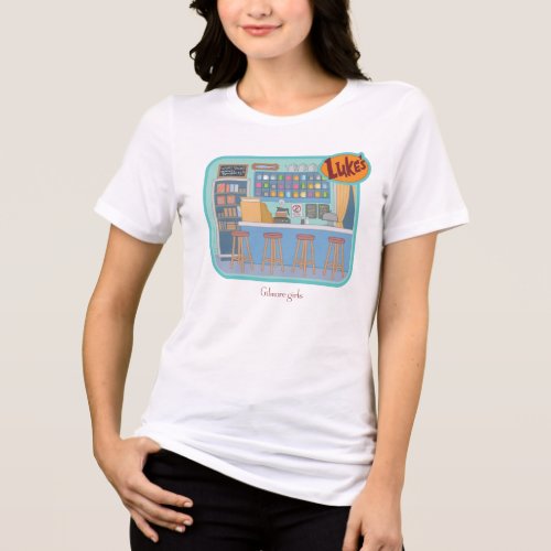 Gilmore Girls  Lukes Diner Graphic Tri_Blend Shirt