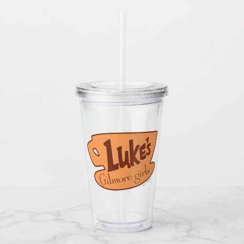 Gilmore Girls | Luke's Diner Logo Acrylic Tumbler