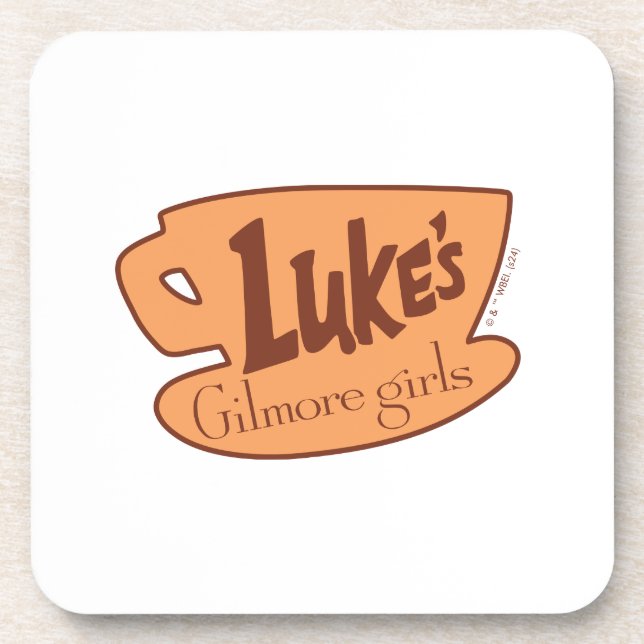 Gilmore Girls | Luke's Diner Logo Beverage Coaster (Front)