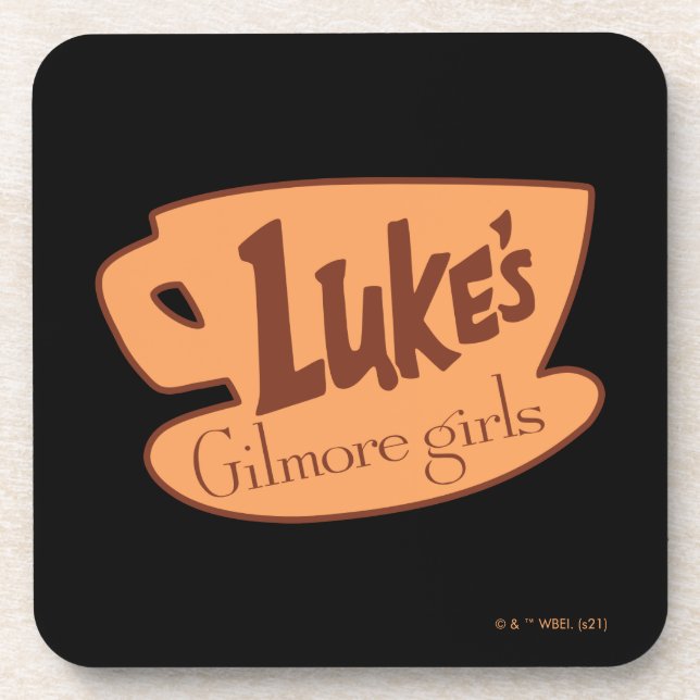 Gilmore Girls | Luke's Diner Logo Beverage Coaster (Front)