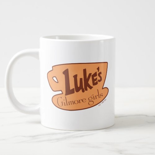 Gilmore Girls  Lukes Diner Logo Giant Coffee Mug