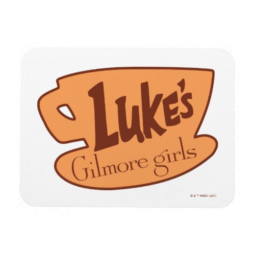 Gilmore Girls  Lukes Diner Logo Magnet