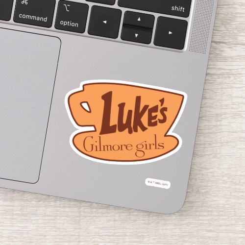 Gilmore Girls  Lukes Diner Logo Sticker