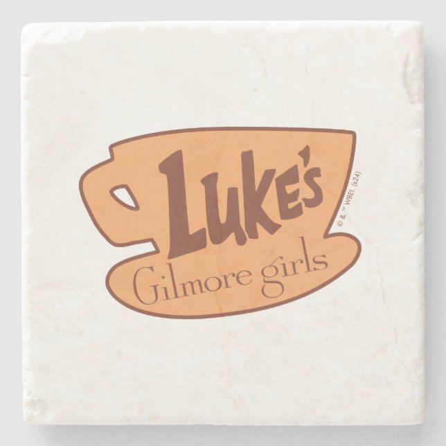 Gilmore Girls | Luke's Diner Logo Stone Coaster (Front)