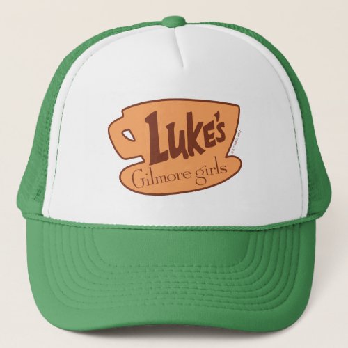 Gilmore Girls  Lukes Diner Logo Trucker Hat