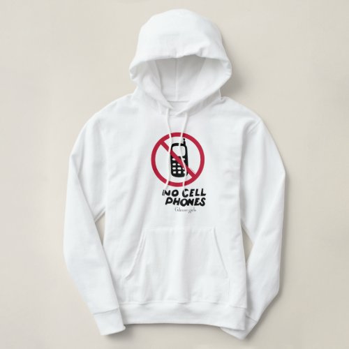 Gilmore Girls  Lukes Diner _ No Cell Phones Hoodie